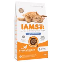 3kg IAMS Advanced Nutrition Adult Sterilised csirke száraz macskatáp 15% kedvezménnyel