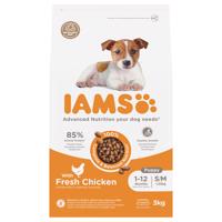 3kg IAMS Advanced Nutrition Puppy Small/Medium Breed száraz kutyatáp