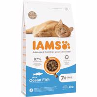 3kg IAMS Advanced Nutrition Senior 7+ tengeri hal száraz macskatáp