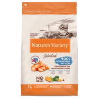 3kg Nature's Variety Selected Sterilised norvég lazac száraz macskatáp