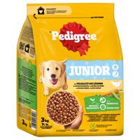 3kg Pedigree Junior szárnyas & zöldség száraz kutyatáp 20% kedvezménnyel