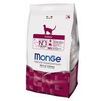 3x1,5kg Monge Natural Superpremium Indoor száraz macskatáp