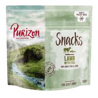 3x100g Purizon kutyasnack bárány hallal - gabonamentes