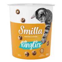 3x125g Smilla Ringlies probiotikus macskasnack 15% kedvezménnyel