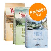 3x2,5kg Purizon száraz macskatáp-Csirke & hal + hal + vaddisznó & csirke