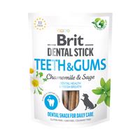 3x251g (3x7db) Brit Dental Stick a fogakért & fogínyért kutyasnack kamillával & zsályával