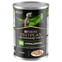 3x400g PURINA PRO PLAN Veterinary Diets Canine Mousse Hypoallergenic nedves kutyatáp