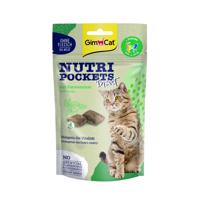 3x60g GimCat Nutri Pockets rovar és macskamenta macskasnack