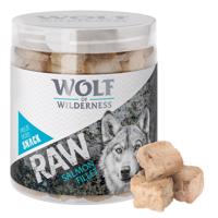 3x70g 3 x Wolf of Wilderness RAW Snack 15% kedvezménnyel! kutyasnack - Lazac