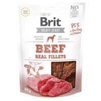 3x80g Brit Jerky marhafilé kutyasnack