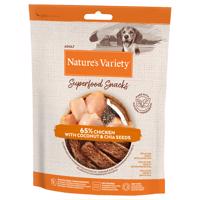 3x85g Nature's Variety Superfood snack csirke kutyasnack 2+1 ingyen