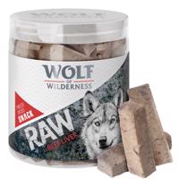 3x90g 3 x Wolf of Wilderness RAW Snack 15% kedvezménnyel! kutyasnack - Marhamáj