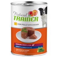 400g Natural Trainer Medium & Maxi Adult csirke nedves kutyatáp