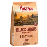 400g Purizon Adult Black Angus marha & pulyka száraz kutyatáp