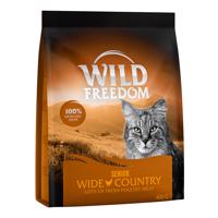 400g Wild Freedom Senior "Wide Country " - szárnyas gabomanetes száraz macskatáp