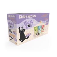 48x125g Lucky Lou Kitten  nedves macskatáp - Vegyes csomag I (3 fajta)