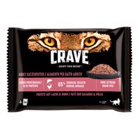 48x85g Crave tasakos nedves macskatáp multipack- Szósz tonhallal