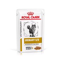 48x85g Royal Canin Veterinary Urinary S/O Moderate Calorie nedves macskatáp