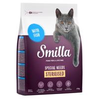 4kg Smilla Adult Sterilised hal száraz macskatáp