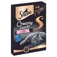 4x12g Sheba Creamy Lazac macskasnack 33% kedvezménnyel