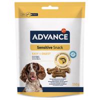 4x150g Advance Sensitive Snack kutyáknak 3+1 ingyen