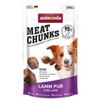 4x60g animonda Meat Chunks Small bárány pur kutyasnack