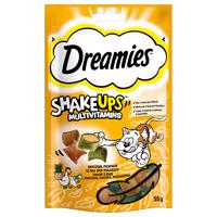 55g Dreamies Shakeups multivitamin snack szárnyaspiknik macskasnack 20% árengedménnyel