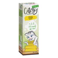 56x85g Catessy csirke falatkák szószban, tálcás nedves macskatáp