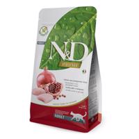 5kg Farmina N&D Gabonamentes felnőtt csirke és gránátalma szárazeledel Farmina N&D Grain-Free Adult csirke és gránátalma szárazeledel macskáknak