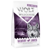 5x1kg Wolf of Wilderness "Soft - Silvery Lakes" - szabad tartású csirke & kacsa száraz kutyatáp