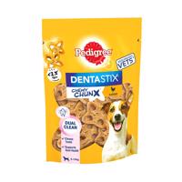 5x68g Pedigree Dentastix Chewy Chunx Mini kutyasnack csirke (kis méretű kutyáknak)