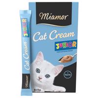 66x15g Miamor Cat Cream Junior-krém snack kiscicáknak