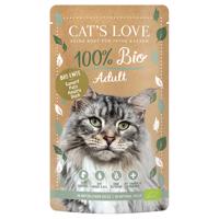 6x100g Cat's Love Bio kacsa nedves macskatáp