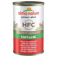 6x140g Almo Nature HFC nedves macskatáp-csirke & garnéla