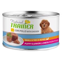 6x150g Natural Trainer Maintenance Small & Toy Puppy csirke nedves kutyatáp