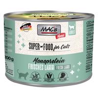 6x200g MAC´s Cat Mono Sensitive bárány nedves macskatáp