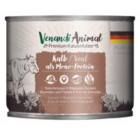 6x200g Venandi Animal Monoprotein Borjú nedves macskaeledel