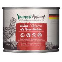 6x200g Venandi Animal Monoprotein Csirke nedves macskaeledel