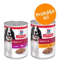 6x370g Hill's nedves kutyatáp vegyes próbacsomag 3 x marha, 3 x csirke