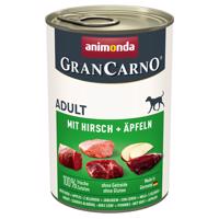 6x400g animonda GranCarno Original Adult szarvas & alma nedves kutyatáp