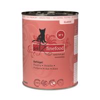 6x400g catz finefood konzerv nedves macskatáp-Szárnyas