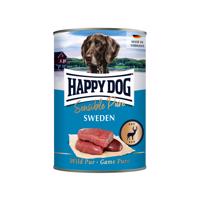 6x400g Happy Dog Pur Sweden (vad) nedves kutyatáp