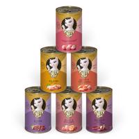 6x400g Kitty Cat Adult Pate nedves macskatáp vegyesen