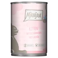 6x400g MjAMjAM Kitten - Szaftos csirke lazacolajjal nedves macskatáp