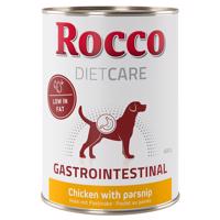 6x400g Rocco Diet Care Gastro Intestinal csirke & pasztinák nedves kutyatáp 10% árengedménnyel