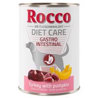 6x400g Rocco Diet Care Gastro Intestinal pulyka & tök nedves kutyatáp