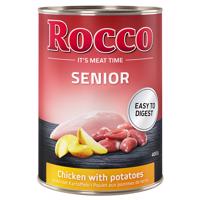 6x400g Rocco Senior Csirke & burgonya nedves kutyatáp