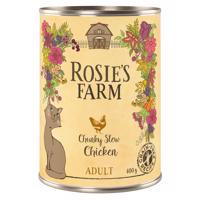 6x400g Rosie's Farm Adult Csirke nedves macskatáp