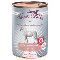 6x400g Terra Canis Alimentum Veterinarium Intestinal ló nedves kutyaeledel