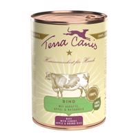 6x400g Terra Canis Classic nedves kutyatáp - Marha